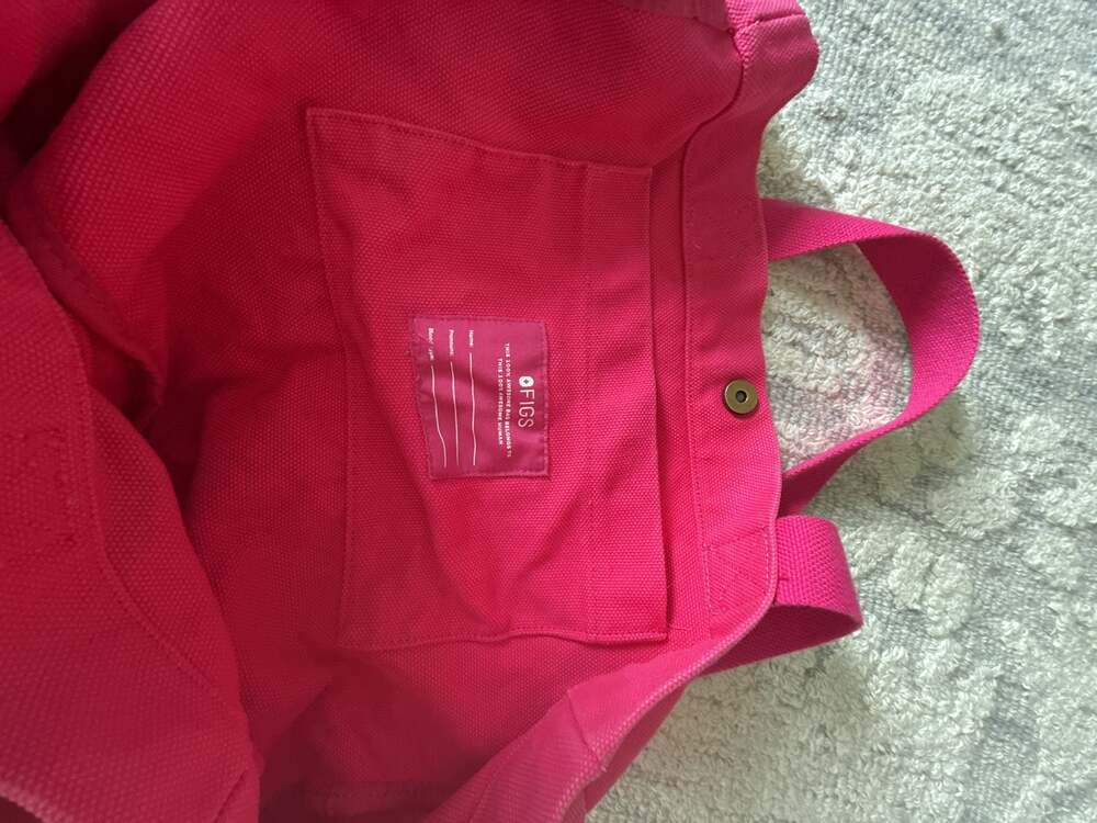 FIGS A Very Large Needle Canvas Tote Bag - Picture 7 of 7